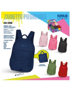 Zainetto Pieghevole Tempo libero TintaUnita - Zaino...
