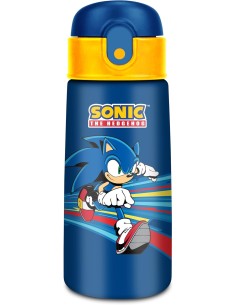 Seven Borraccia Kid Sonic, Blu, 460 ml, Acciaio Inox, BPA...