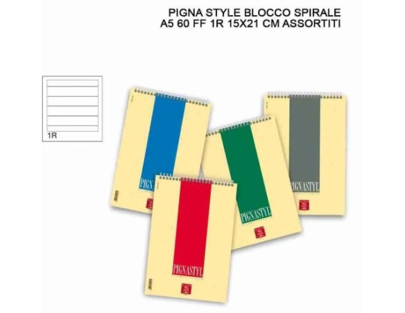 BLOCK NOTES 15X21 SPIRALATO 1 RIGO