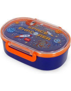 Legami ! | Contenitore Porta Merenda, Tema Space, 1 Snack...