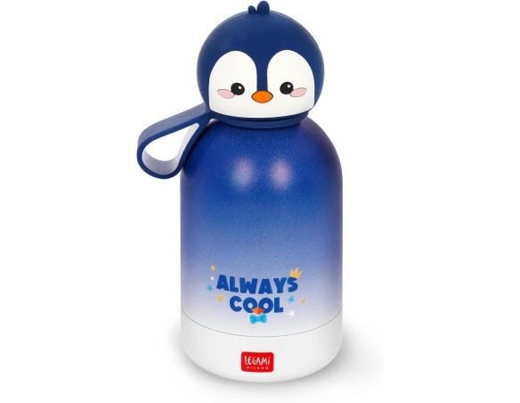 Legami - Borraccia Bottiglia Termica per Bambini - Penguin - Hot&Cold BFF pinguino