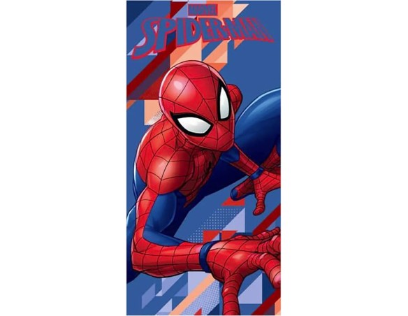 Spiderman | Telo Mare Spiderman Hermet In Spugna 100% Cotone, Cm.70x140