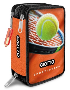 Asticcio 3 zip Giotto Sportlovers Astuccio 3Zip Tennis