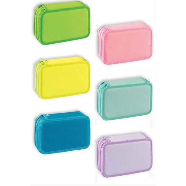 ASTUCCIO 3 ZIP CON CORREDO B.COLORS PELIKAN...