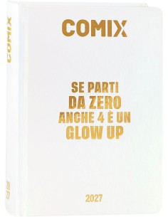 COMIX - Agenda 2027 Giornaliera 16 Mesi, Diario Bianco...