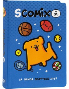 COMIX Scomix by Sio - Agenda Giornaliera 16 Mesi, Diario...