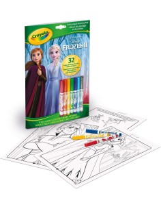 CRAYOLA - Album Attività & Coloring Frozen 2, 32 Pagine...