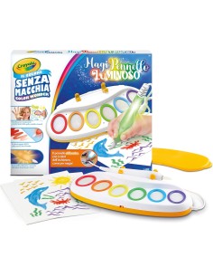 CRAYOLA Color Wonder MagiPennello Luminoso, Magic Light...