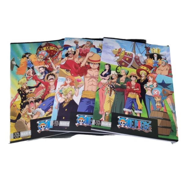 Quaderno One Piece Maxi 5 mm quadrettino 1 rigo...