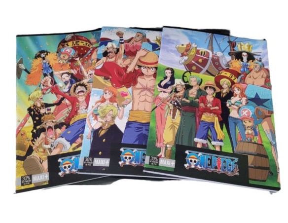 Quaderno One Piece Maxi 5 mm quadrettino 1 rigo 10MM