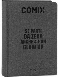 COMIX - Agenda 2027 Giornaliera 16 Mesi, Diario Grigio...