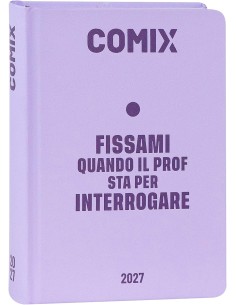 COMIX - Agenda 2027 Giornaliera 16 Mesi, Diario Lilla...
