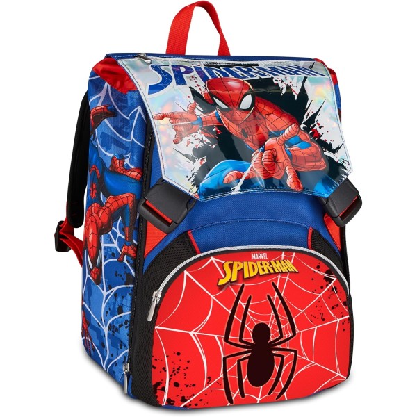 Seven Zaino Scuola Estensibile Big Spiderman,...