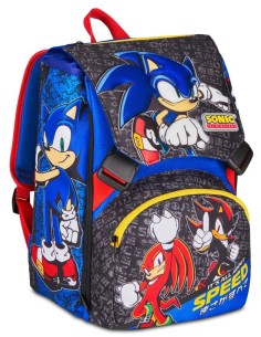 Seven Zaino Scuola The Hedgehog Speed Zaino Scuola...
