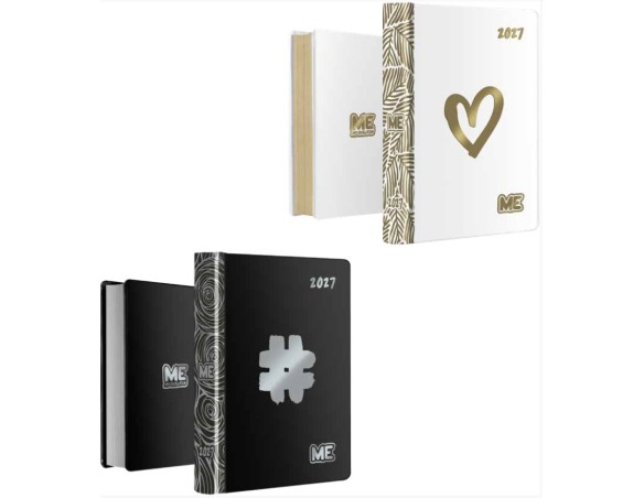DIARIO Panini 26 Me Agenda Luxury Edition 16 mesi Medium 12x16.5cm
