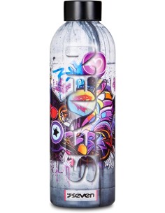 Seven Borraccia termica WRITE DOWN, Rosa, 500 ml, Acciaio...