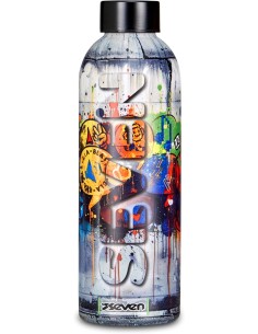 Seven Borraccia termica WRITE DOWN, Verde, 500 ml,...