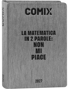Comix Diario Agenda 16 Mesi Standard Gear Black