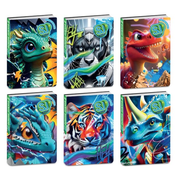 Seven | Diario Sj Gang Animali Boy Diario...