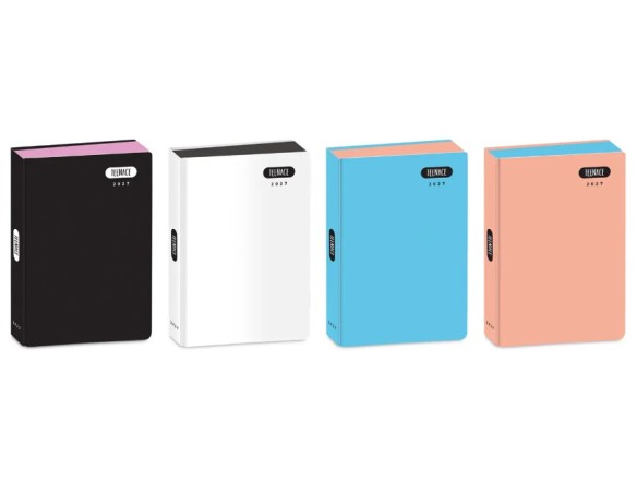 AGENDA Teenace Diario Pocket 12 Mesi Pastello 11,5x19,5 cm SEVEN