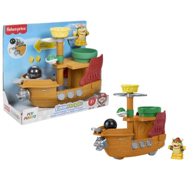 Fisher-Price Little People My Mario Galeone di...