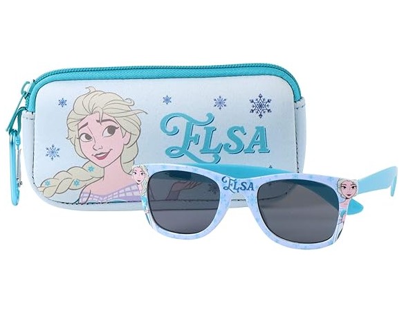 Frozen | Occhiali da sole con custodia Frozen per bambini – Occhiali da sole con custodia Frozen per ragazzi e ragazze in estat