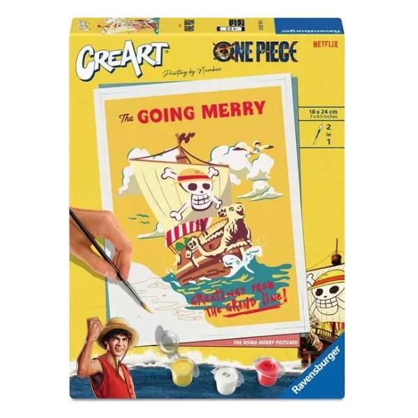 One Piece | CreArt, Dipingere con i numeri...