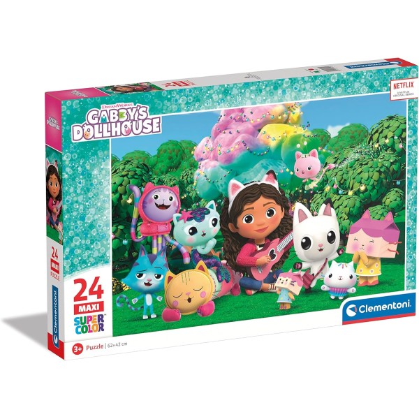 Clementoni - 28520 - Supercolor Puzzle - Gaby'S...