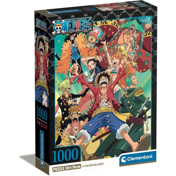 Clementoni Puzzle One Piece - 1000 Pezzi -...