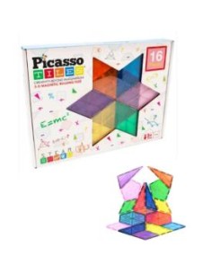 COSTRUZIONI MAGNETICHE BLOCCHI MAGNETICI geometriche 16...