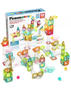 COSTRUZIONI MAGNETICHE BLOCCHI MAGNETICI Toys Pista...