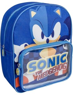 Sonic | Zaino asilo bimbo Sonic multicolore