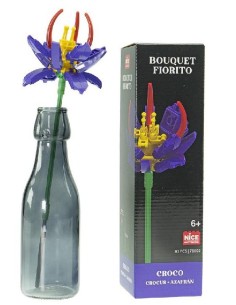 Nice Group - Bouquet Fiorito Croco Mattoncini 83 pz. -...