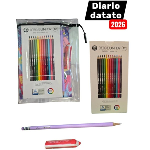 DIARIO DATATO 2026 TINTA UNITA YOUNG BE KIND...