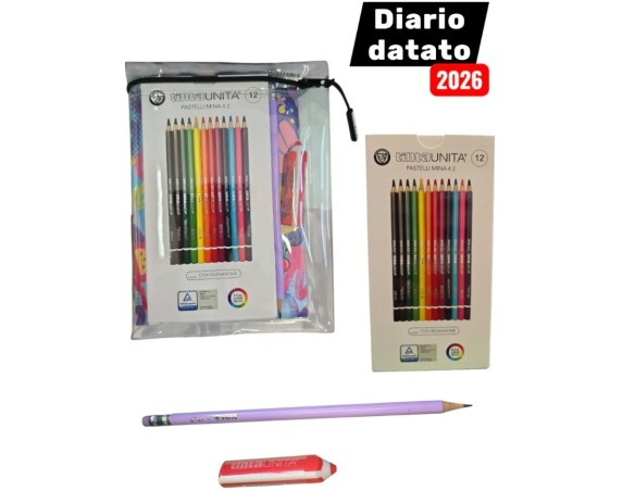 DIARIO DATATO 2026 TINTA UNITA YOUNG BE KIND 2026 - 2027