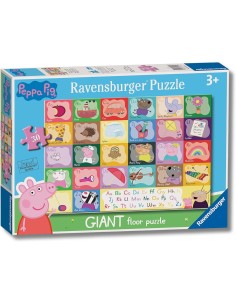 Ravensburger Puzzle Peppa Pig Alphabet, Puzzle 30 Pezzi...