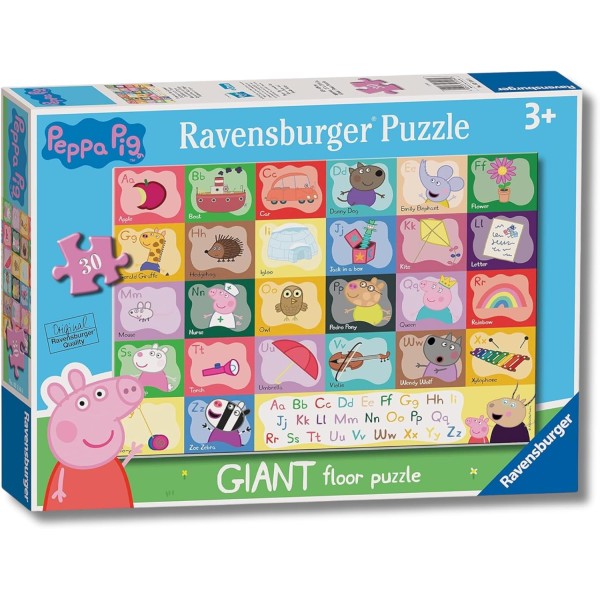 Ravensburger Puzzle Peppa Pig Alphabet, Puzzle...