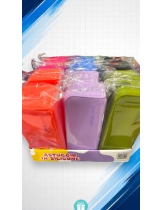 Bauletto in silicone in 6 colorazioni tinta unita 63245