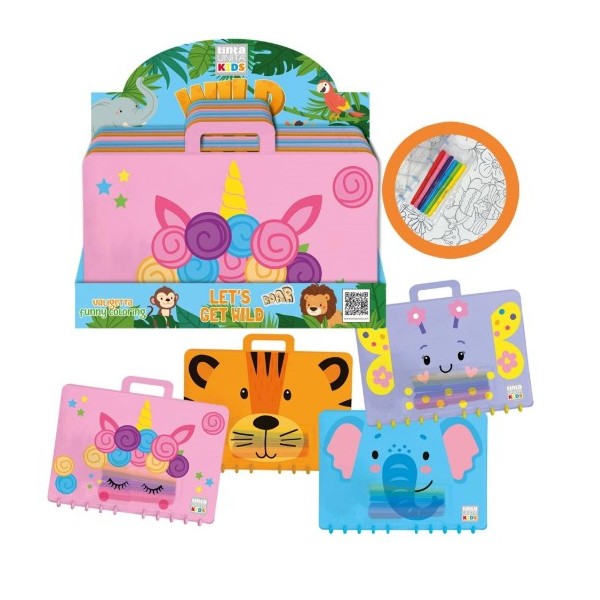 Valigetta Funny Coloring TintaUnita Kids - Set...