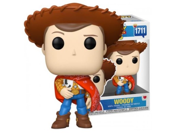 Funko POP! Disney: Toy Story 5 - Woody - ( 1711 ) Figura in vinile da collezione - Idea regalo - Prodotto ufficiale - Giocattol