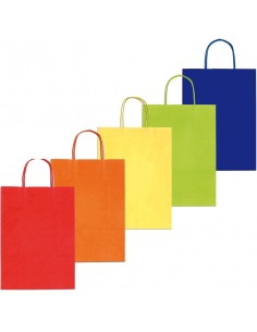 Busta regalo CON MANICO 26X12X36 COLORI CHIARI