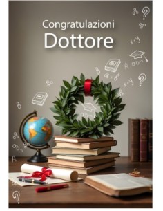Laurea | Biglietto portasoldi laurea dottore
