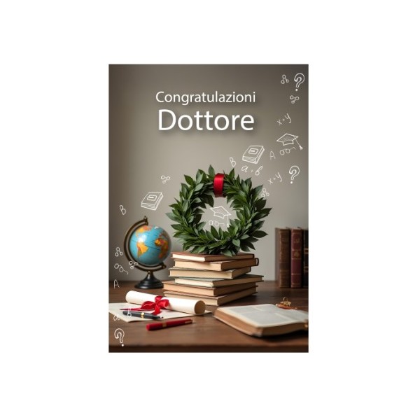 Laurea | Biglietto portasoldi laurea dottore