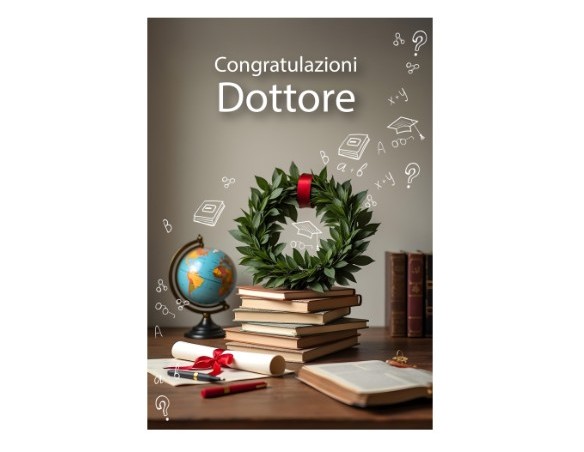 Laurea | Biglietto portasoldi laurea dottore
