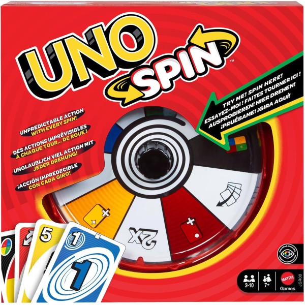 Mattel Games - UNO Spin, versione dell'iconico...