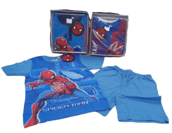 Spiderman | PIGIAMA CORTO SPIDERMAN IN COTONE bambino 0302