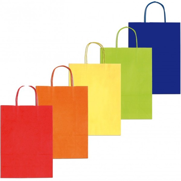 Busta regalo CON MANICO 22X10X27 COLORI CHIARI