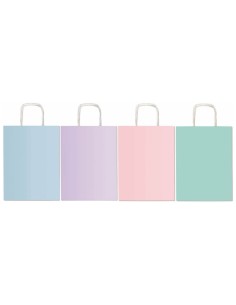 Busta regalo CON MANICO 22X10X27 COLORI Pastello