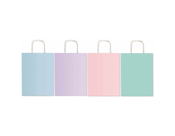 Busta regalo CON MANICO 22X10X27 COLORI Pastello