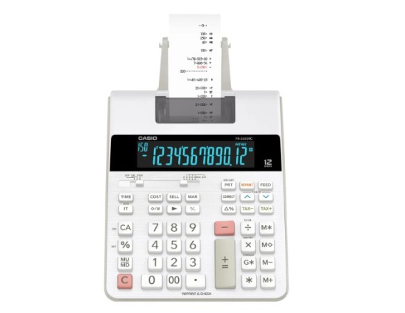 Calcolatrice scrivente FR-2650RCCASIO - fr-2650rc - FR-2650RC-W-EC